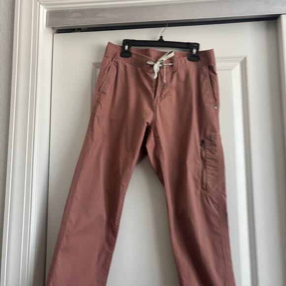 Vuori Women’s Ripstop Pants Drawstring Mauve Size Small - Picture 3 of 15